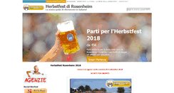 Desktop Screenshot of herbstfest.it
